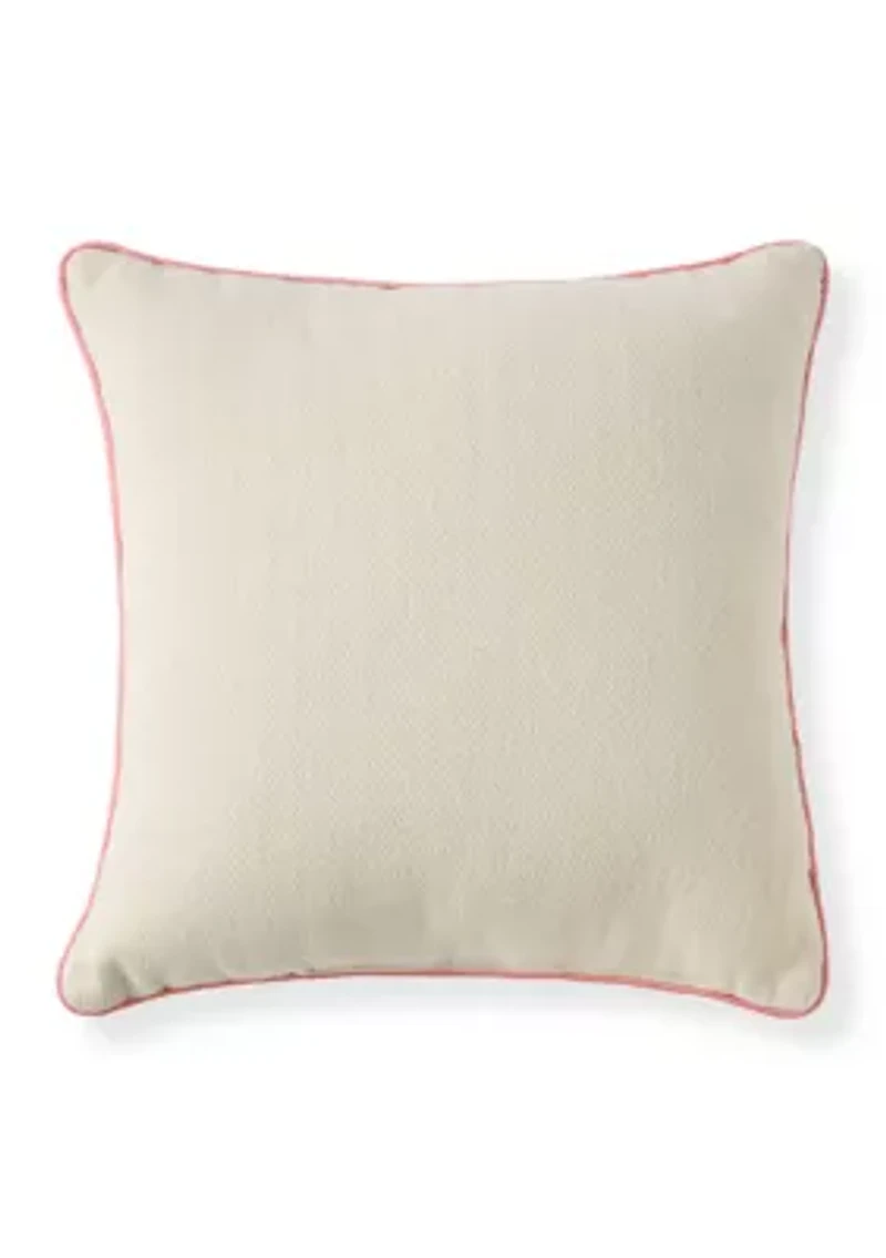 Garden Bunny Decorative Throw Pillow