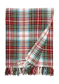 Morris Plaid Throw 