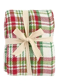 Joel Plaid Throw Blanket