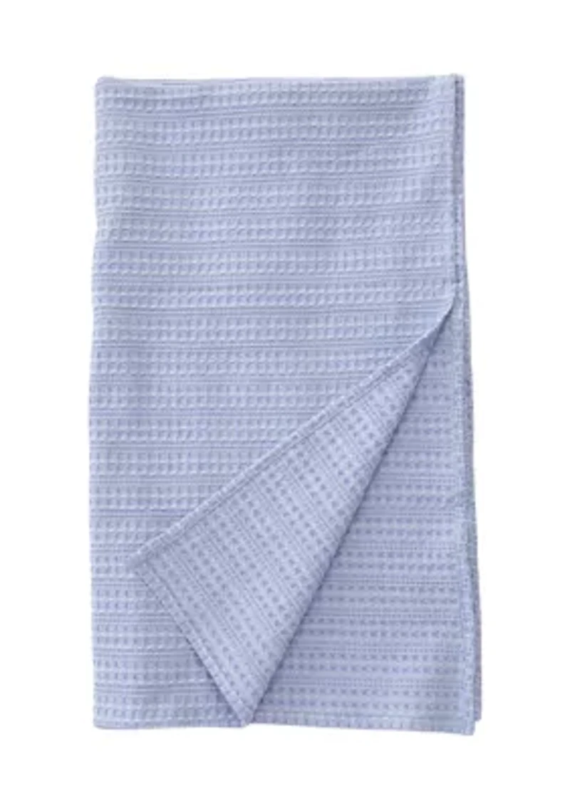 Textured Waffle Throw
