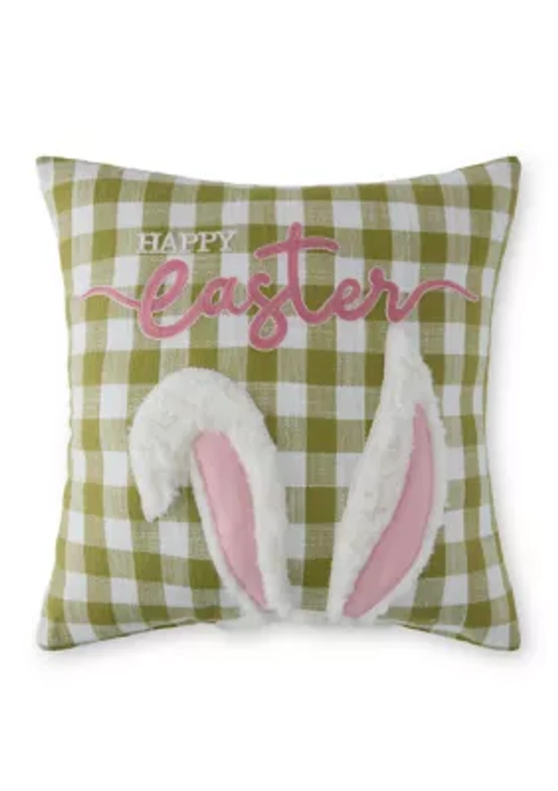 Easter Bunny Ears Pillow