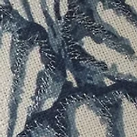 Blue Scallop Shells Pillow