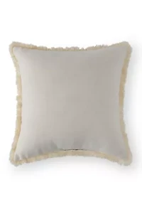 Blue Scallop Shells Pillow