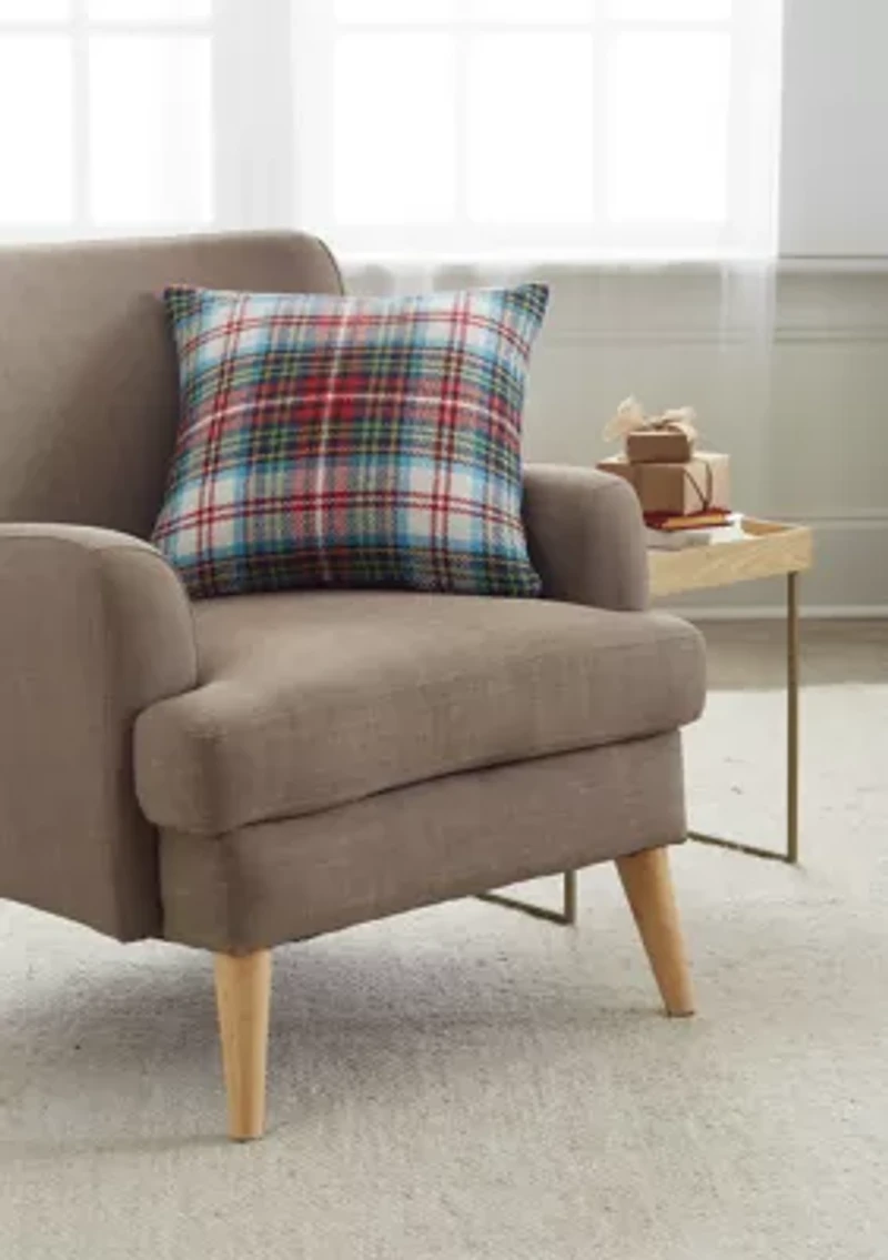 Morris Plaid Pillow