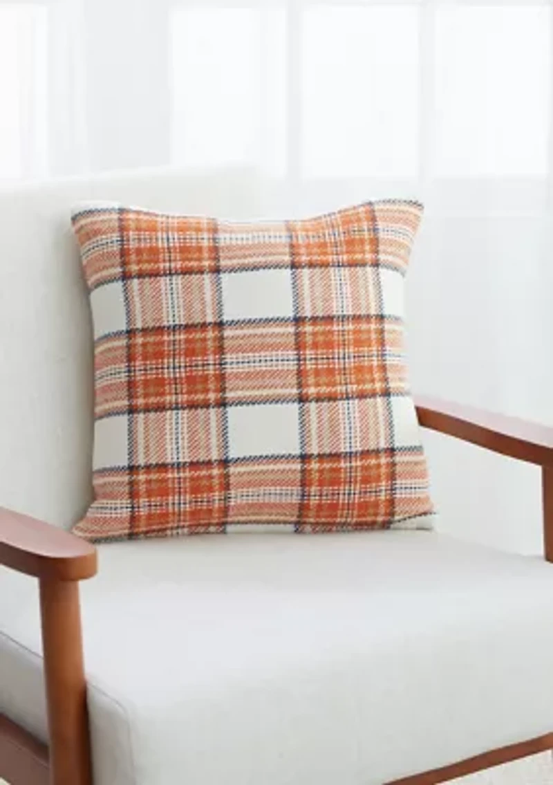 Gibson Plaid Throw Pillow