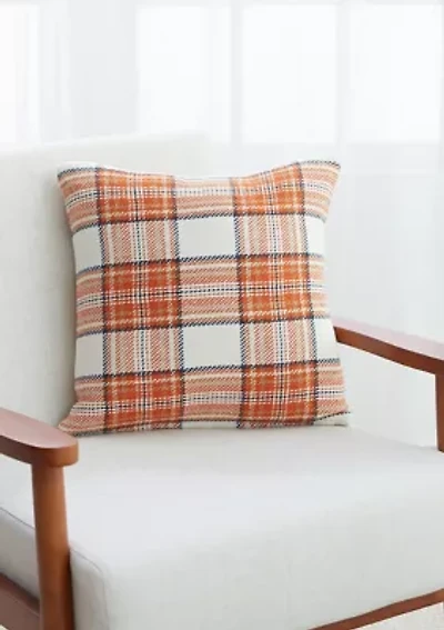 Gibson Plaid Throw Pillow
