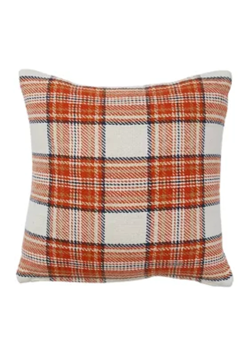 Gibson Plaid Throw Pillow