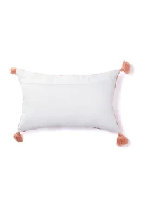 Cabana Striped Tassel Pillow