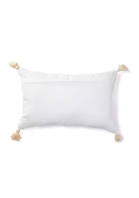 Cabana Striped Tassel Pillow