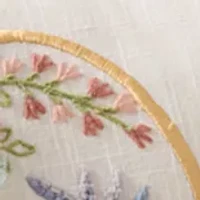 Rosebud Easter Egg Decorative Throw Pillow