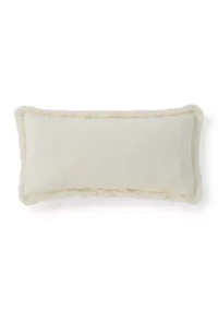 Rosebud Easter Egg Decorative Throw Pillow