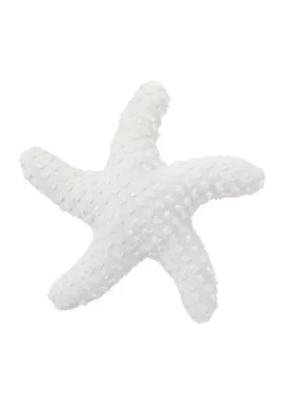 White Starfish Shaped Pillow
