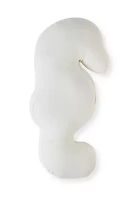 Blue Seahorse Pillow