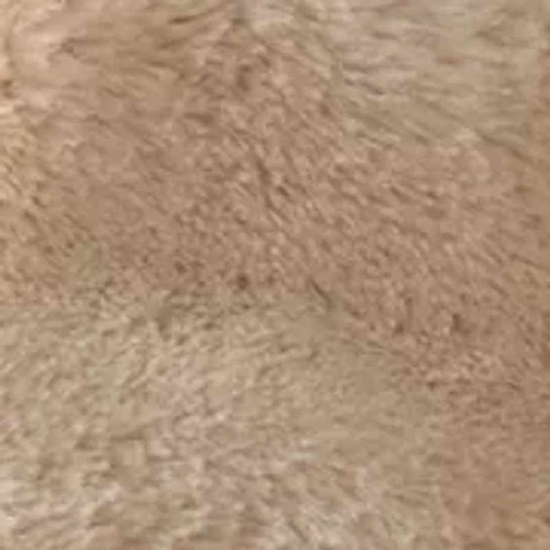 Midland Faux Fur Solid Throw