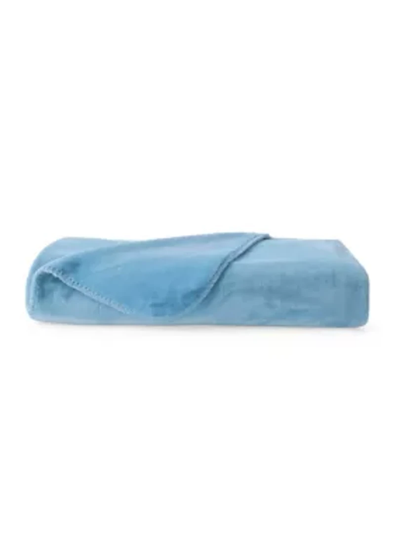 Milk Flannel Throw Blanket