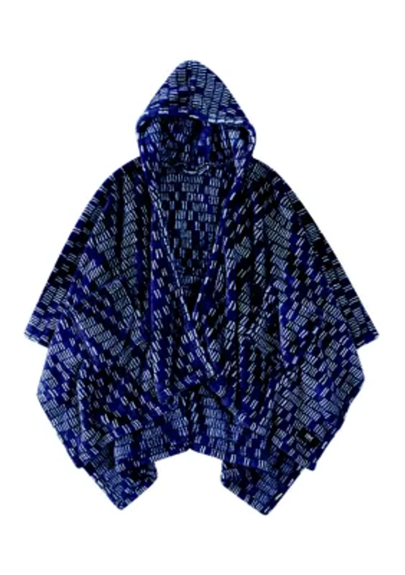 Blue Caravan Wearable Throw Blanket