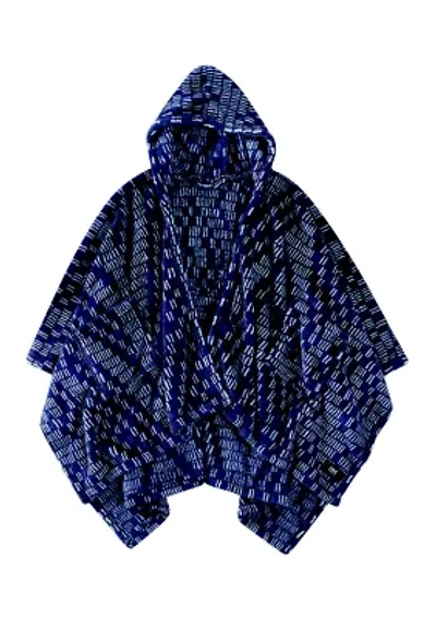 Blue Caravan Wearable Throw Blanket