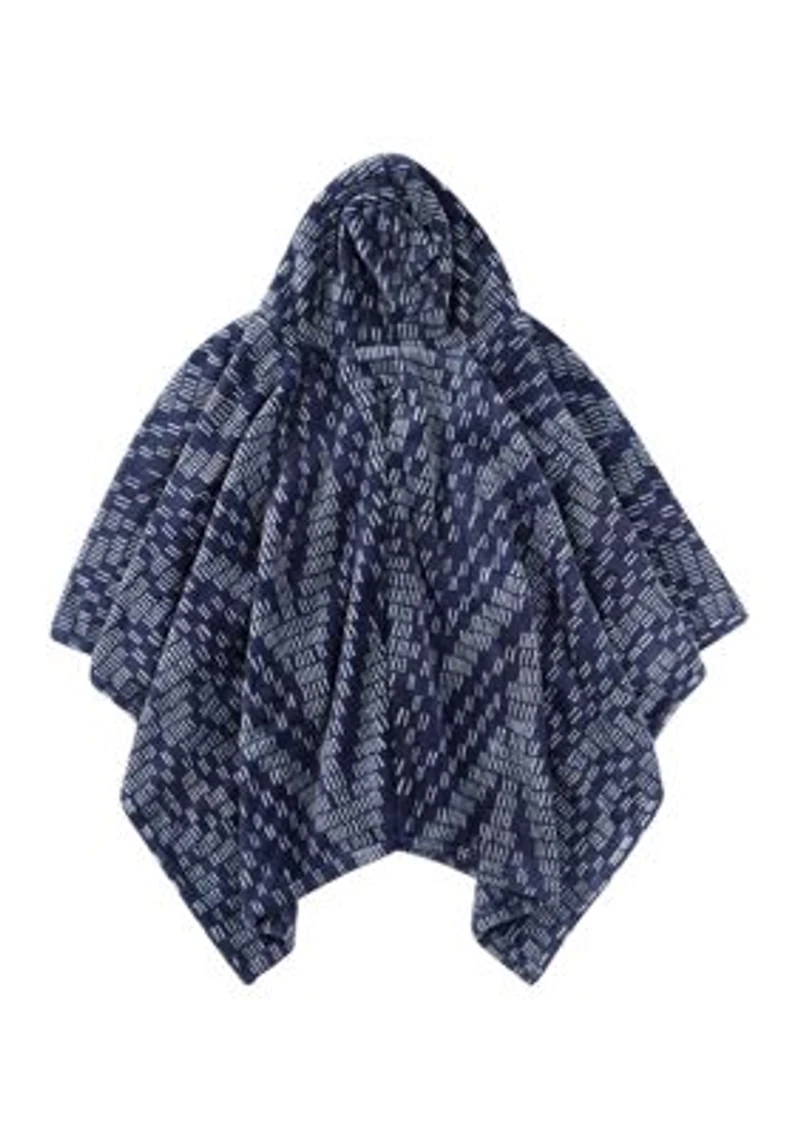 Blue Caravan Wearable Throw Blanket