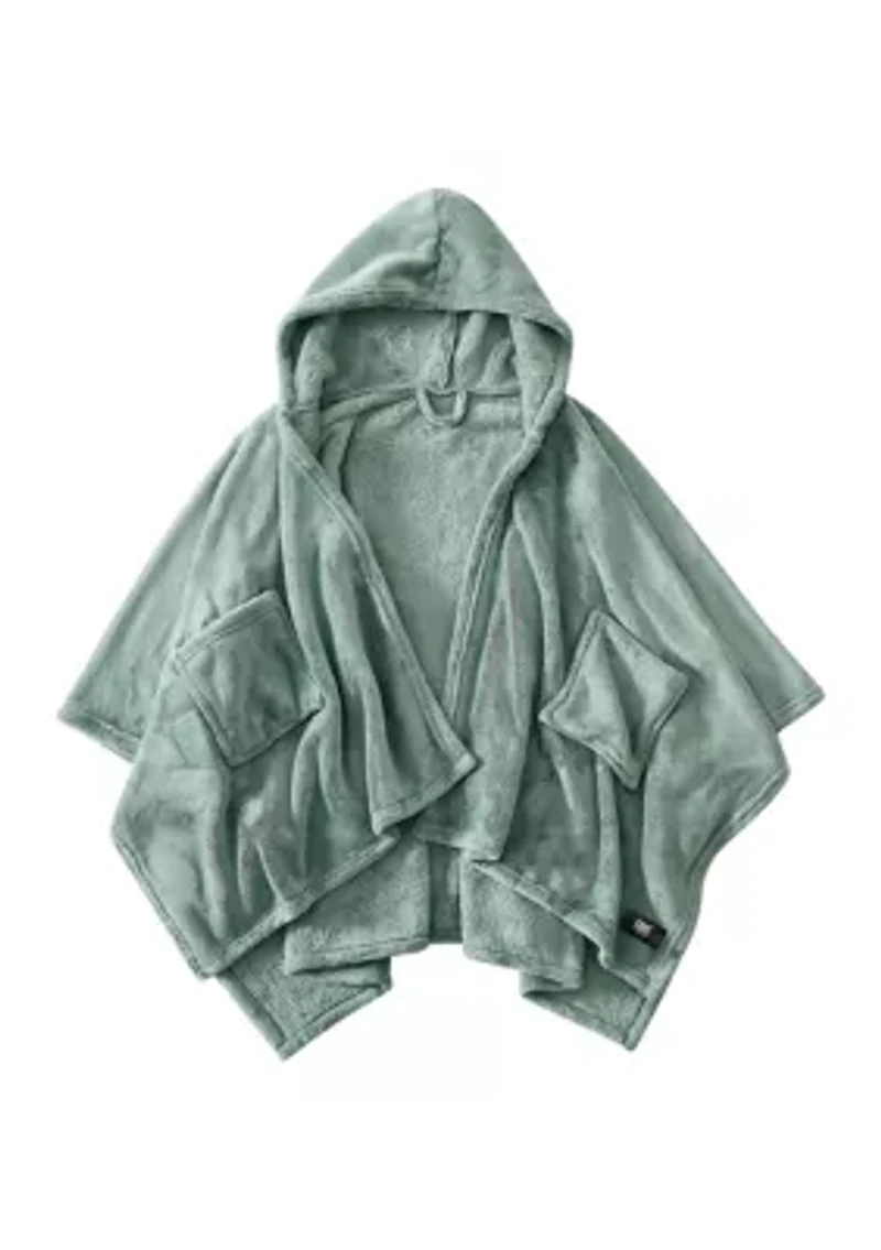 Lily Pad Solid Wearable Throw Blanket