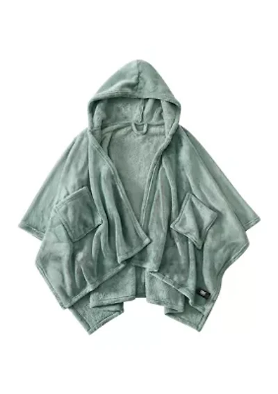Lily Pad Solid Wearable Throw Blanket