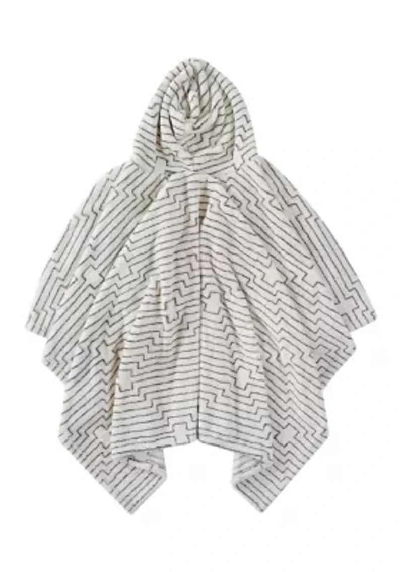 Cream Mina Wearable Throw Blanket