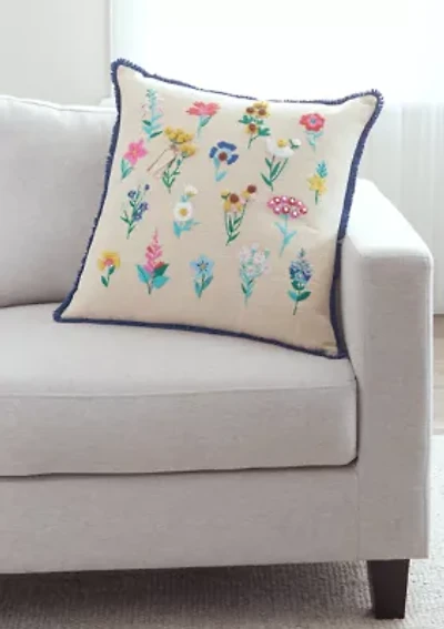 Arlie Floral Decorative Throw Pillow
