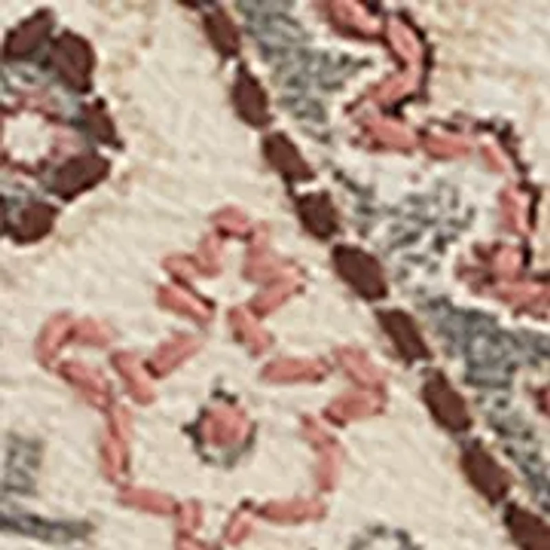 Pale Persian Carpet Decorative Pillow