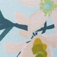 Lemon Flowers Throw Pillow