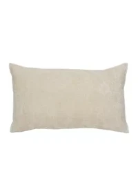 Embossed Chenille Pillow