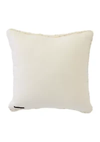 Chunky Knit Triple Cable Throw Pillow