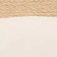 Jute Trim Canvas Pillow