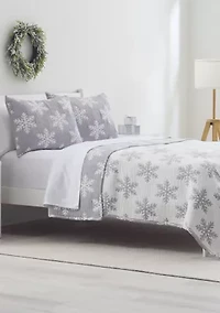 Snowflake Quilt Set
