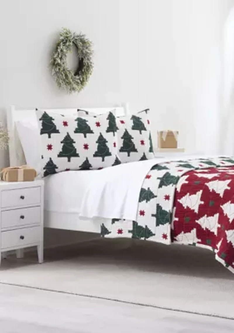 Tree 3-Piece Quilt Set