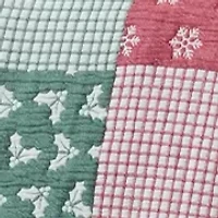 Holiday Patchwork 3-Piece Quilt Set