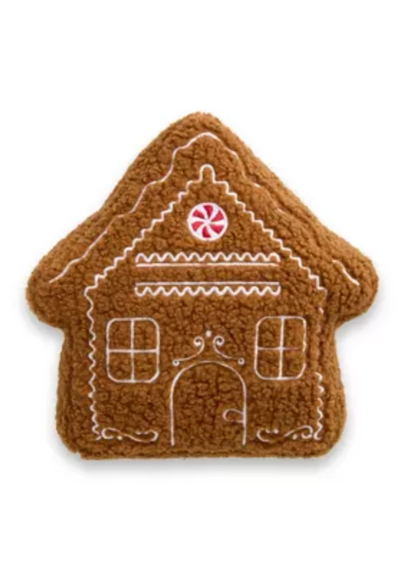 Gingerbread House Pillow