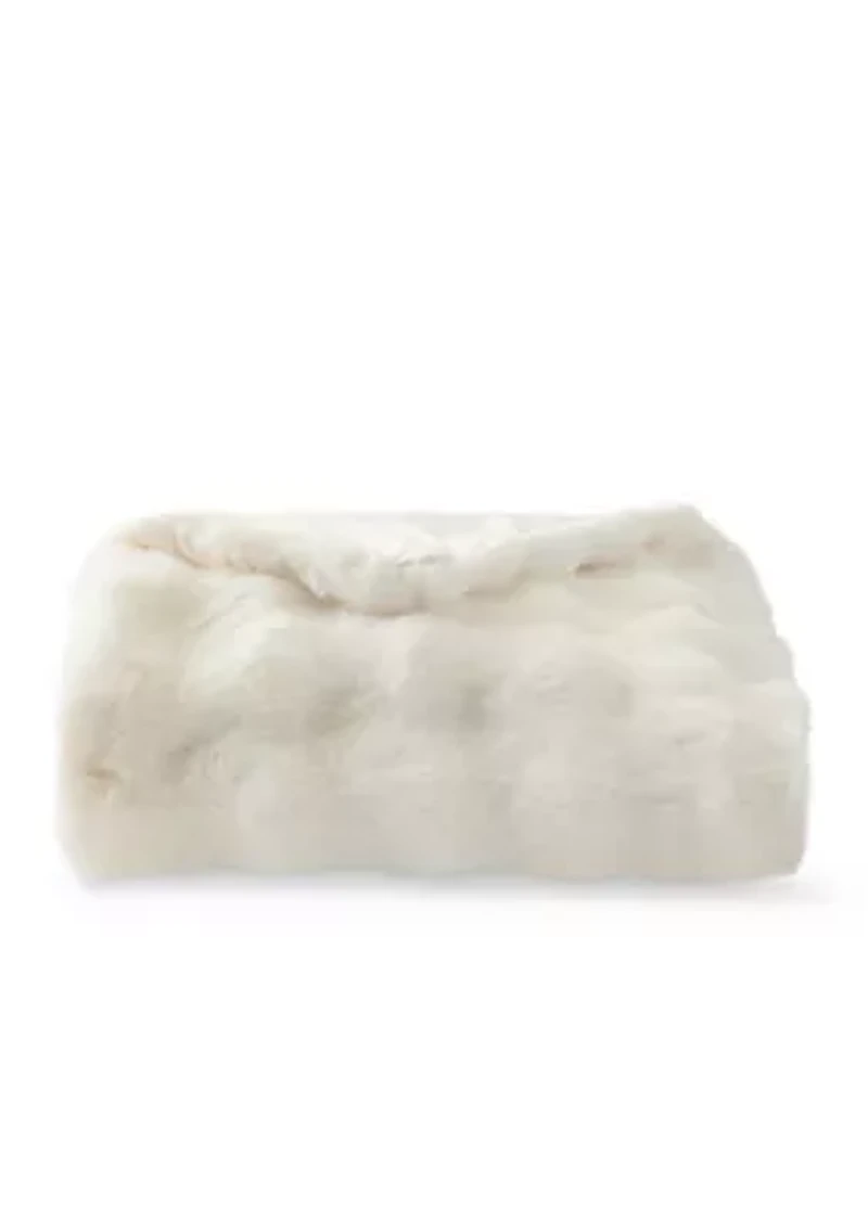 Carved Faux Throw Blanket