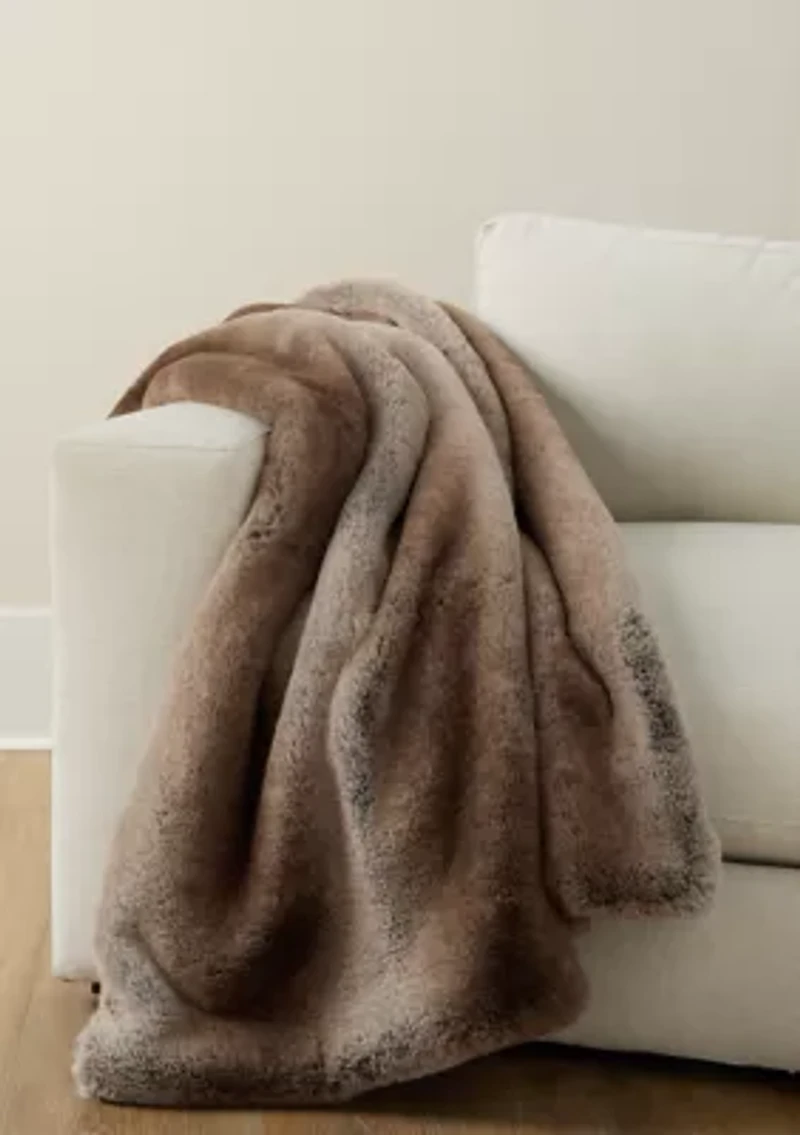 Luxury Faux Fur Throw Blanket