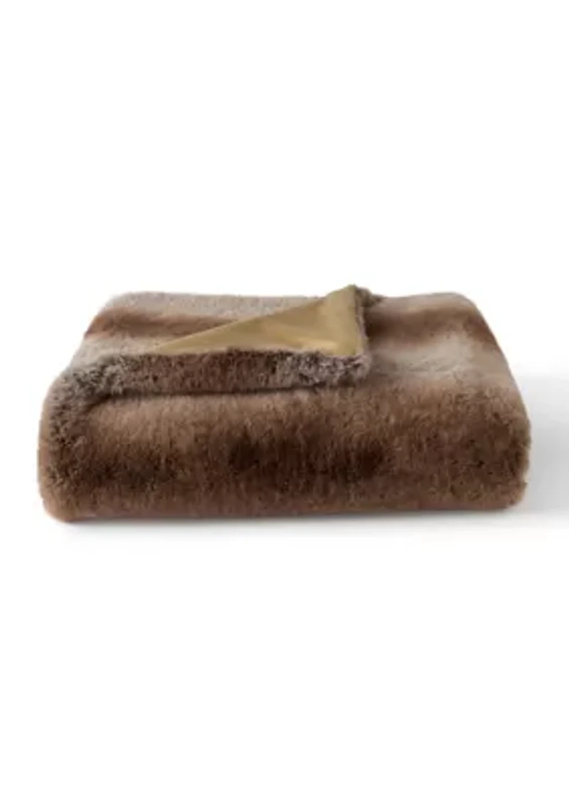 Luxury Faux Fur Throw Blanket