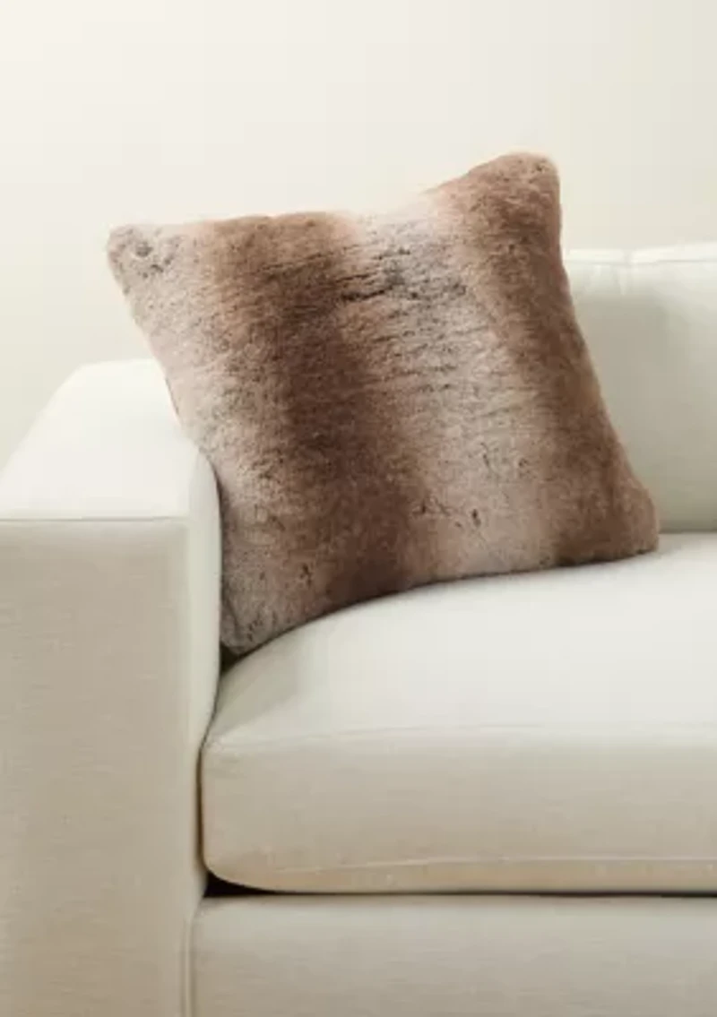 Faux Fur Reversible Pillow