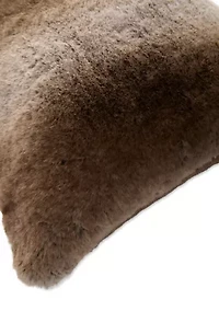 Faux Fur Reversible Pillow
