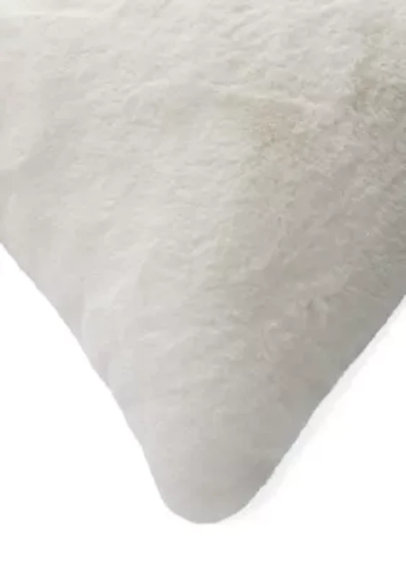 Faux Fur Reversible Pillow