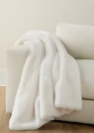 Luxury Faux Fur Throw Blanket
