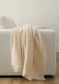 Boucle Throw Blanket