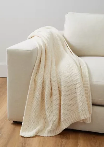 Chenille Throw Blanket