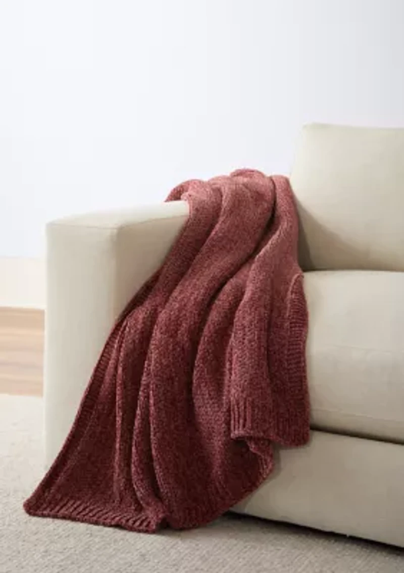 Chenille Throw Blanket