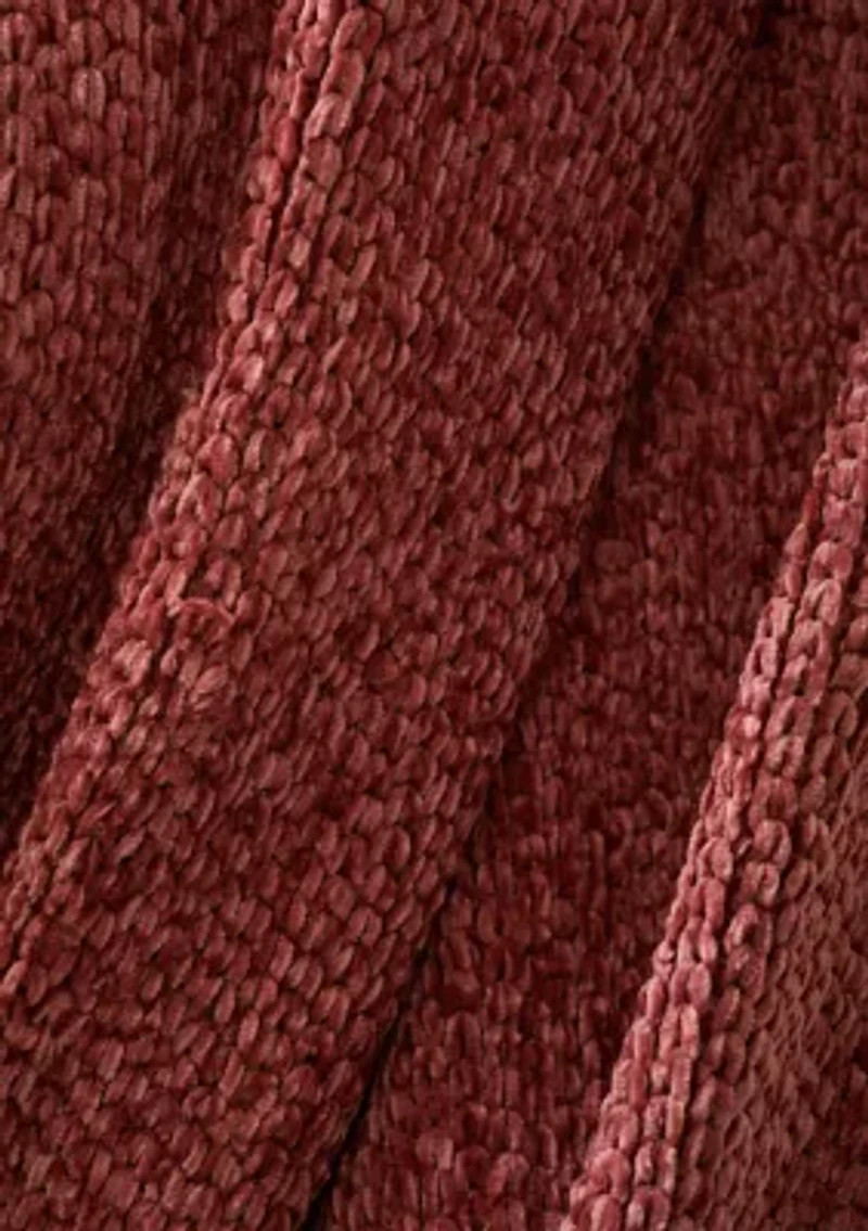 Chenille Throw Blanket