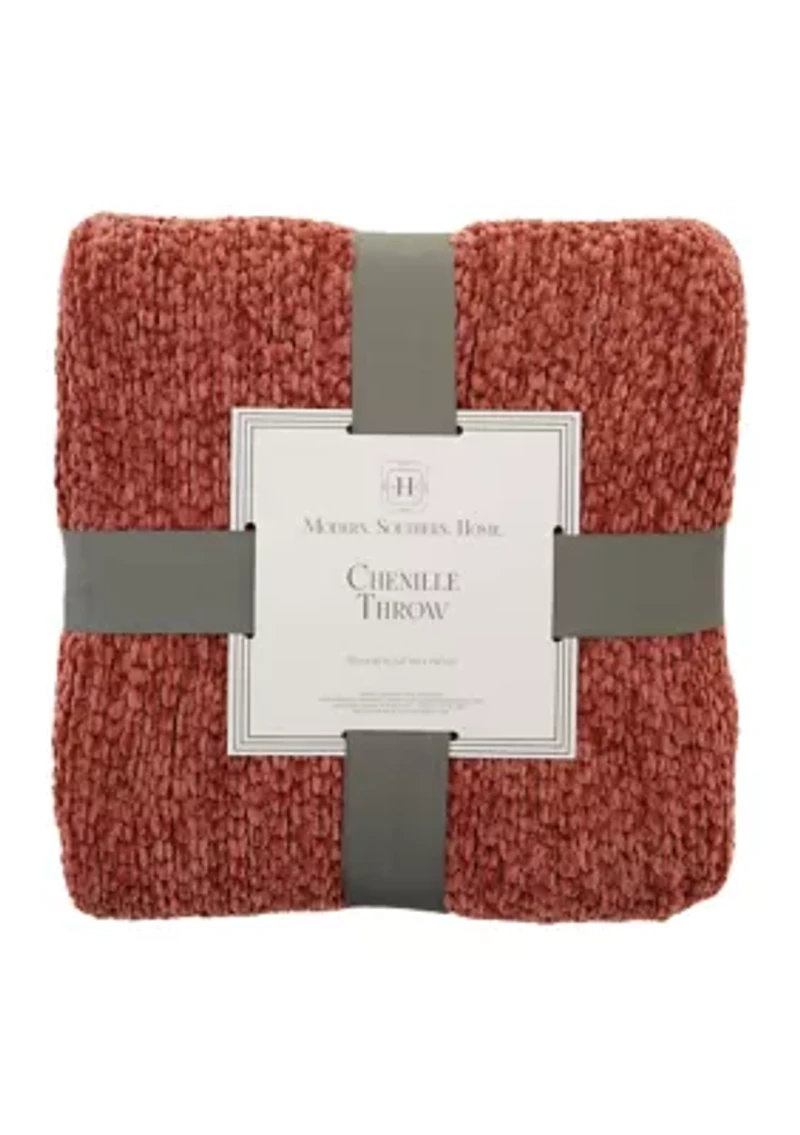 Chenille Throw Blanket