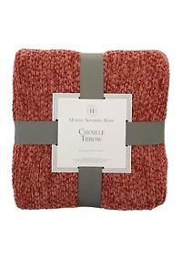 Chenille Throw Blanket
