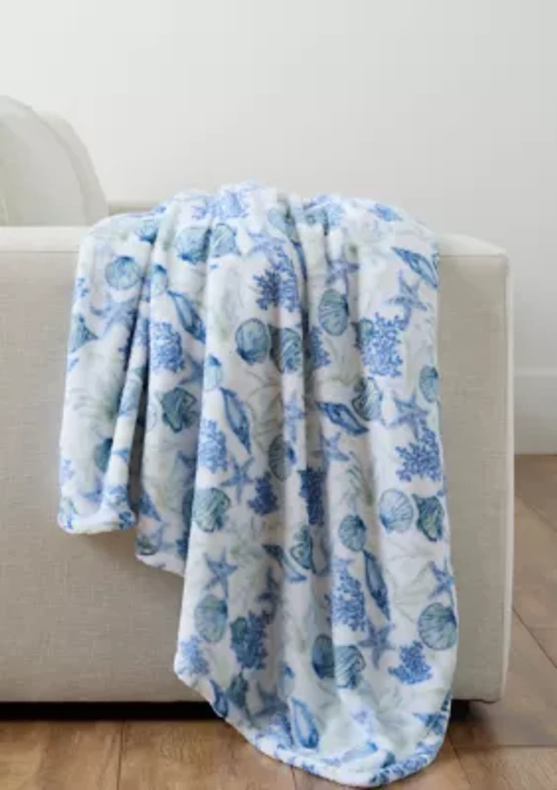 Underwater Plush Throw Blanket
