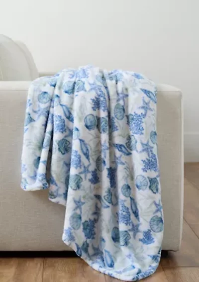 Underwater Plush Throw Blanket